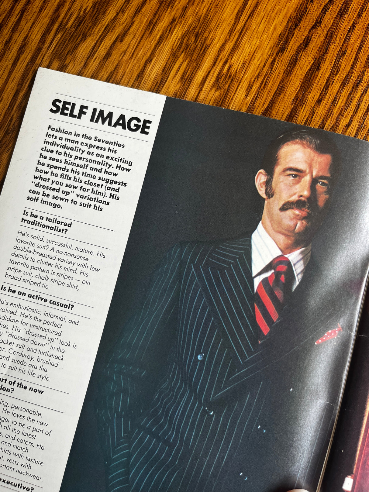 1970’s Simplicity Sewing for Men and Boys Booklet