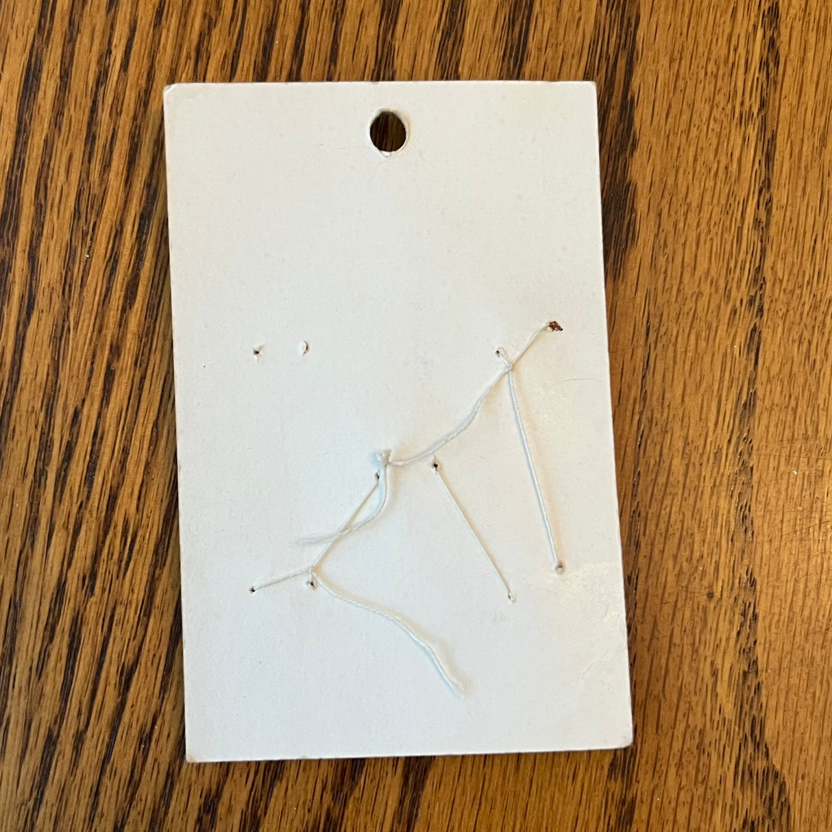 1970’s Le Chic Brown Plastic Shank Buttons - Set of 4 - 3/4" - on card