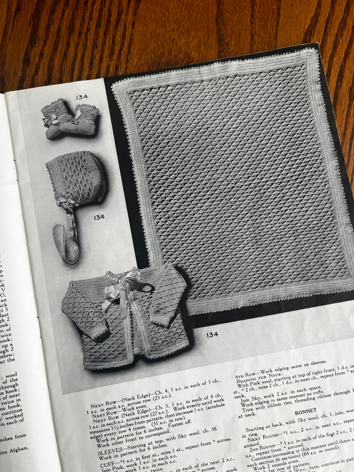 1930's Monarch Baby Knit Pattern Books