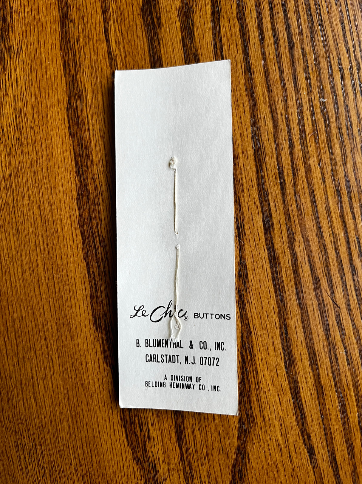 1980’s Le Chic Violet Purple Carved Plastic Button - Set of 3 - 3/4” - on card