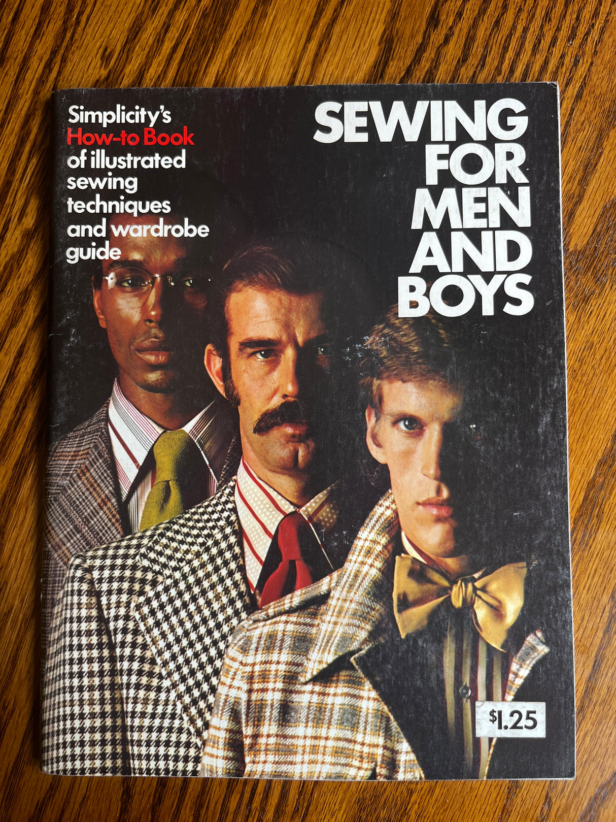 1970’s Simplicity Sewing for Men and Boys Booklet