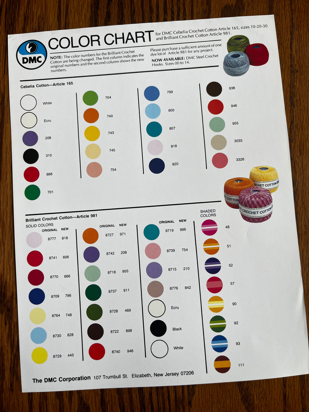 1980's DMC Fashions in Cotton and Cebelia Booklets - Set of 2 booklets