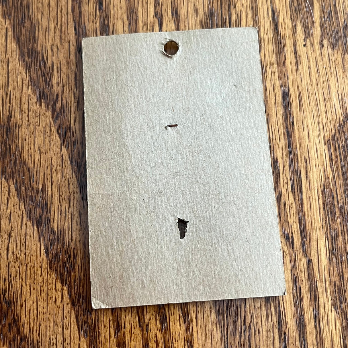 1960’s Le Chic Plastic Button - Pearlescent White - 1 3/8" - on card