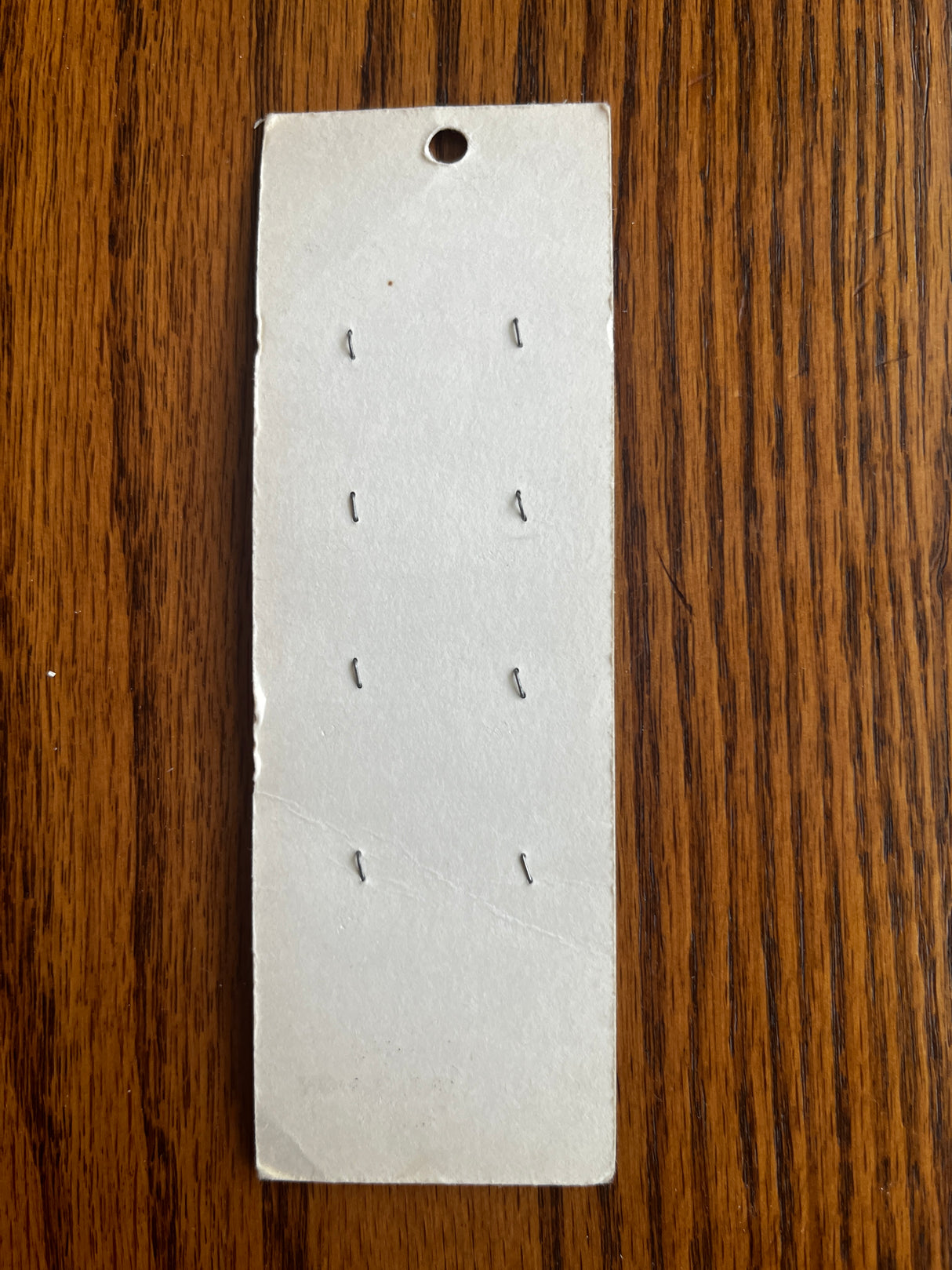 1980’s Lansing Blue Green Pearlescent Plastic Button - Set of 8 - 3/4” - on card