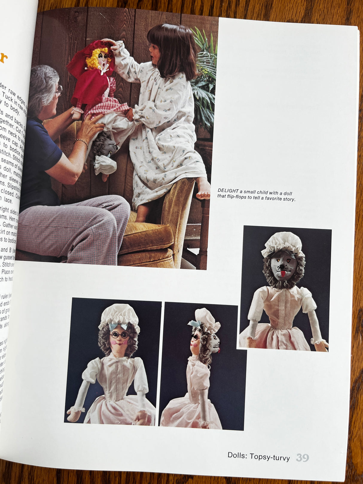 1970’s Sunset Dolls and Soft Toys Pattern Book