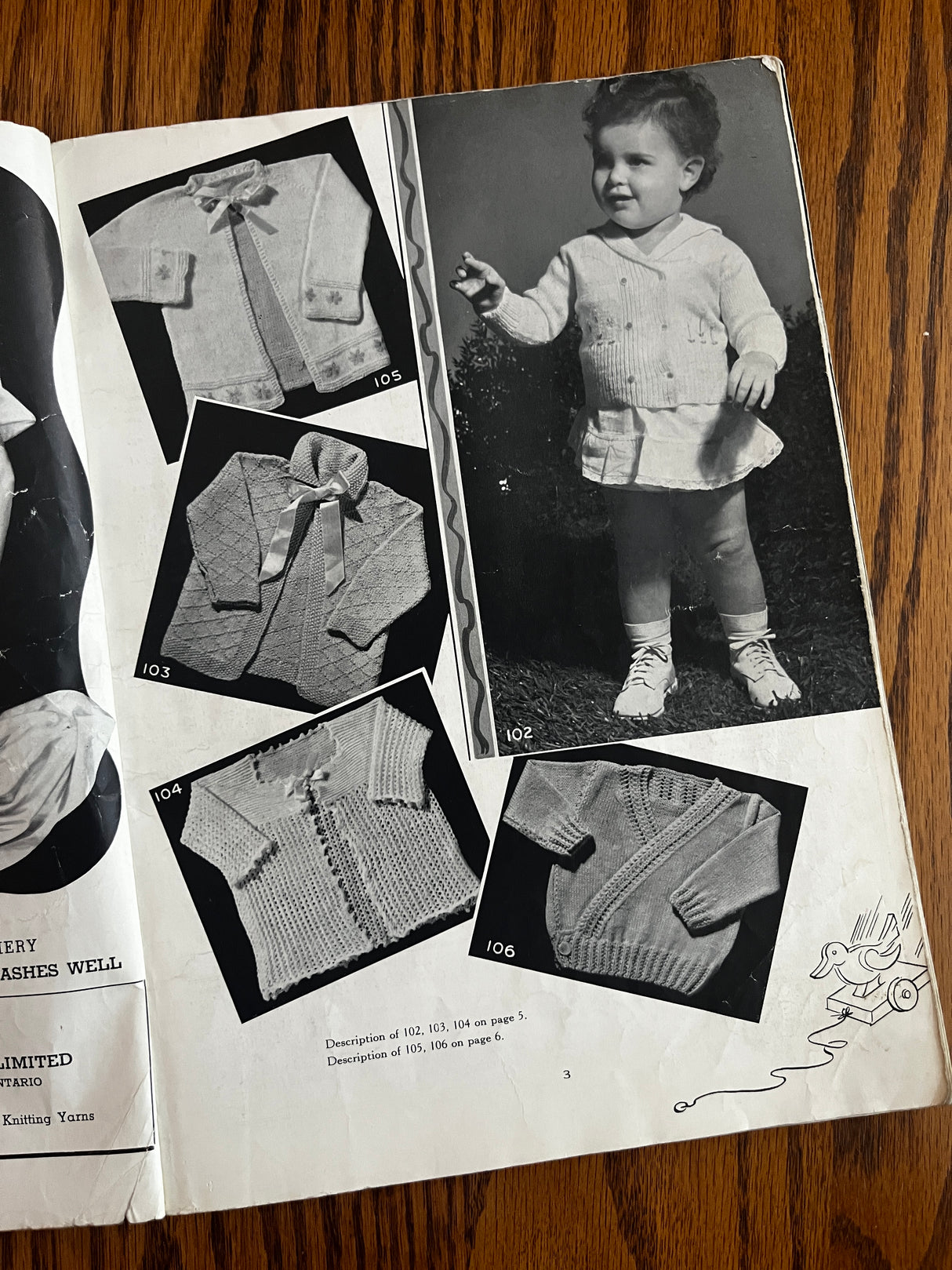 1930's Monarch Baby Knit Pattern Books