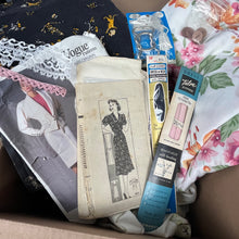 Medium MYSTERY Vintage Sewing Box