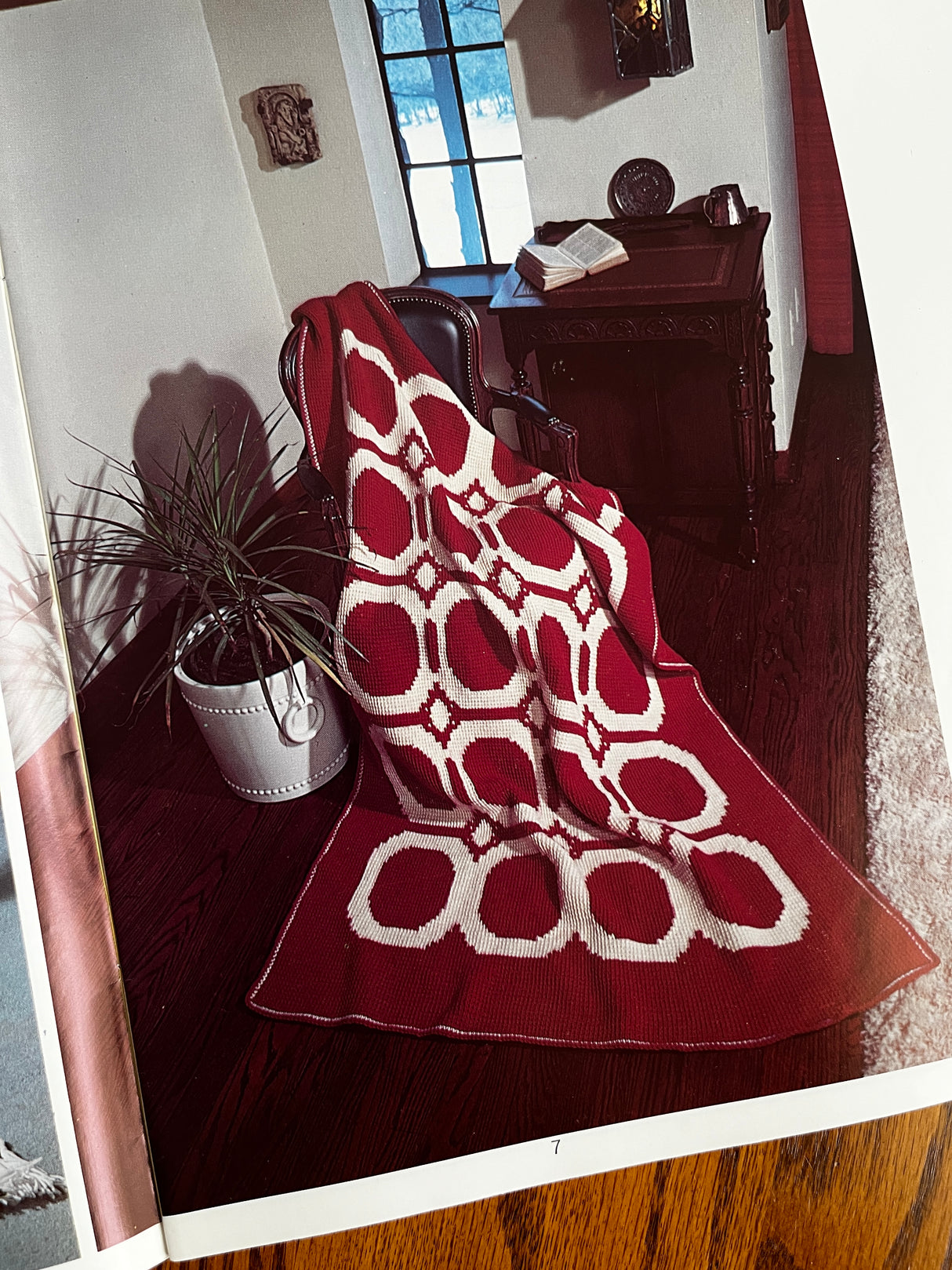 1970's Set of 3 Bedspread and Afghan Books