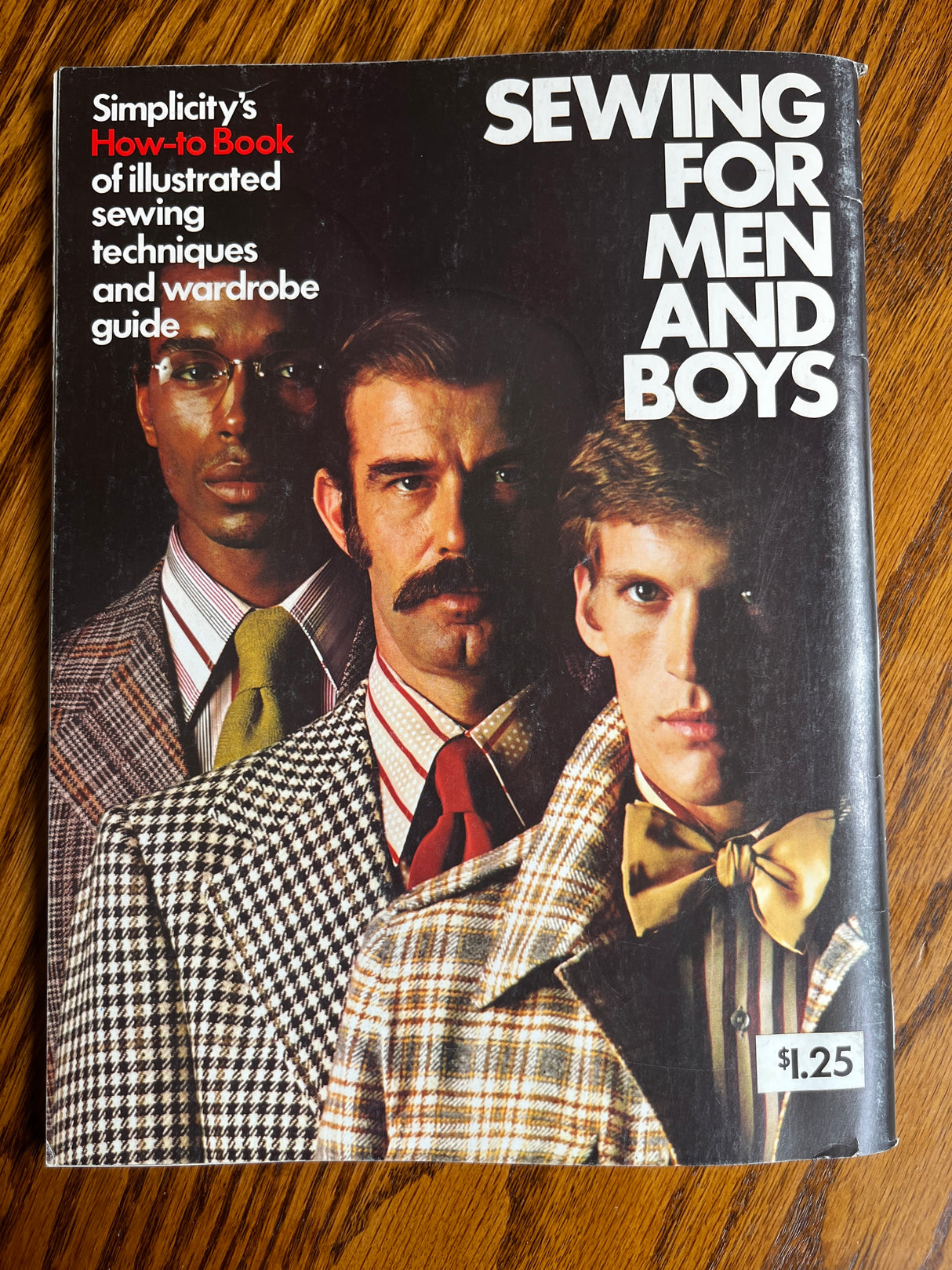 1970’s Simplicity Sewing for Men and Boys Booklet