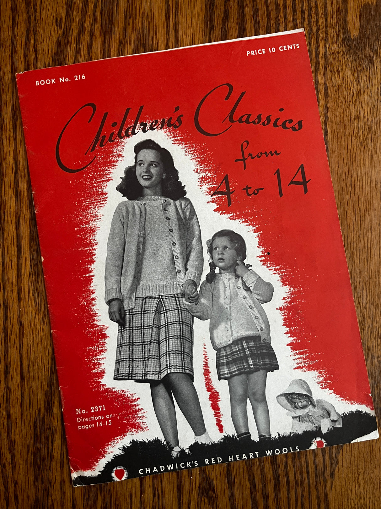 1940's Children’s Classics Knit Pattern Book