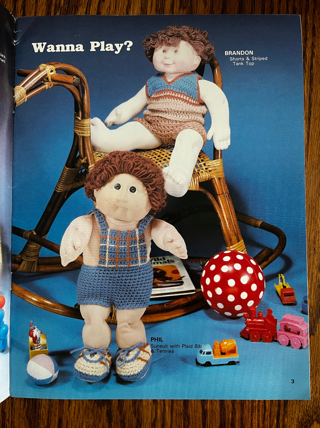 1985 Crocheted Doll Clothes Booklet