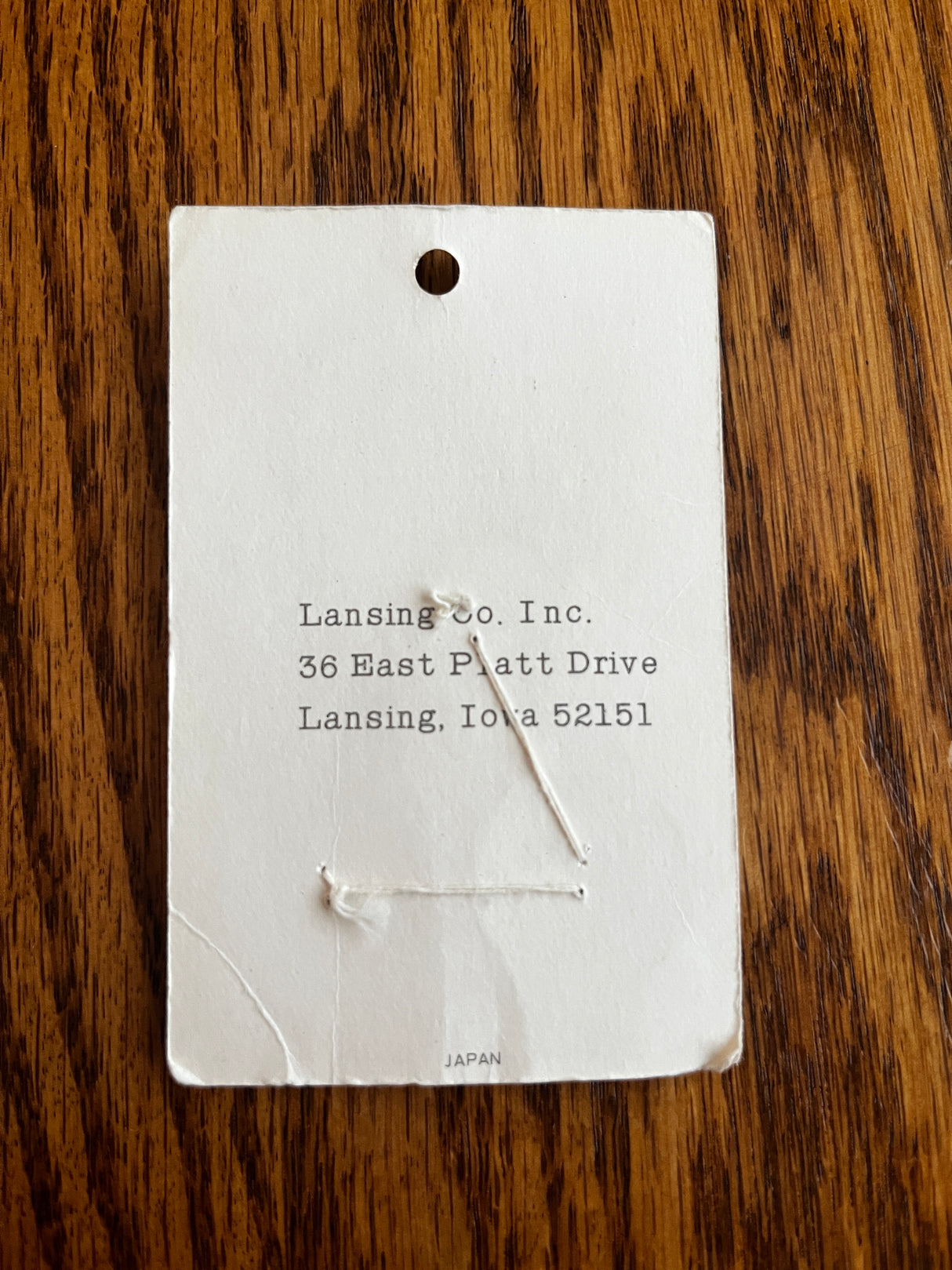 1970’s Lansing Plum Purple Plastic Buttons - Set of 3 - 1" -  on card