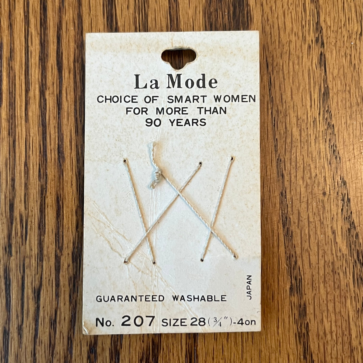 1970’s La Mode Red Plastic Shank Buttons - Opalescent - Set of 4 - Size 28 - 3/4" - on card