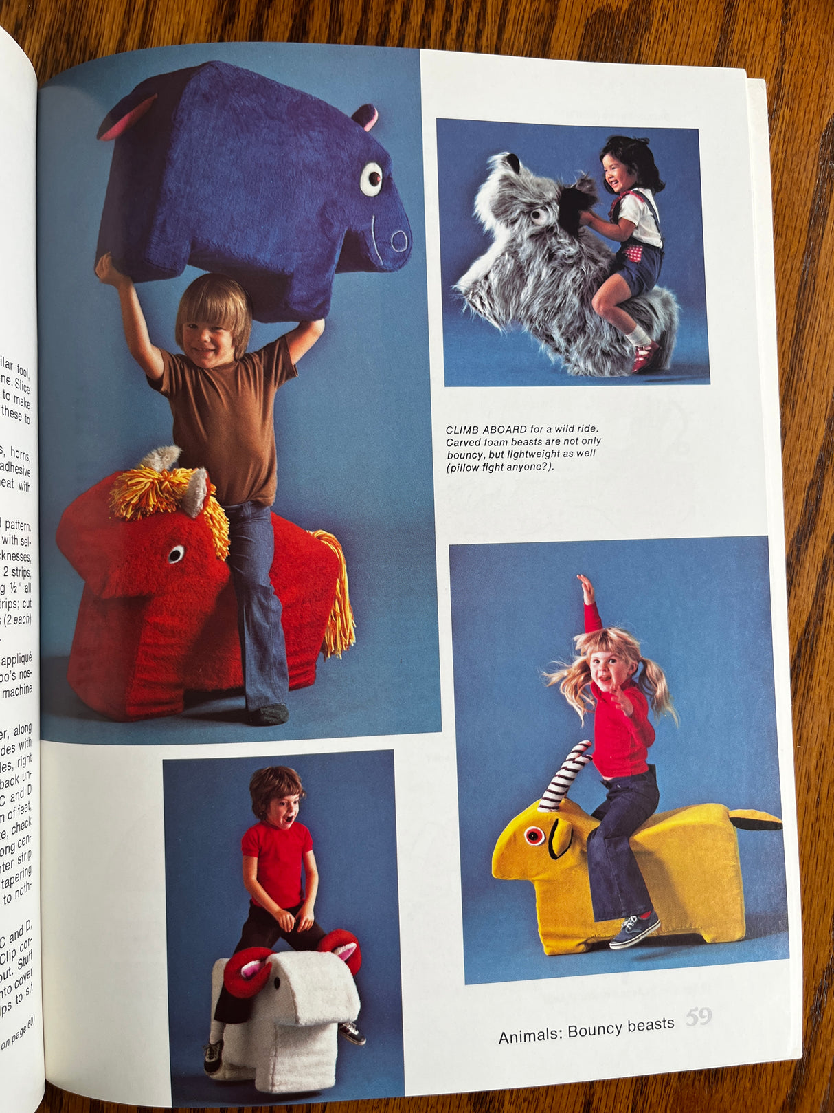 1970’s Sunset Dolls and Soft Toys Pattern Book