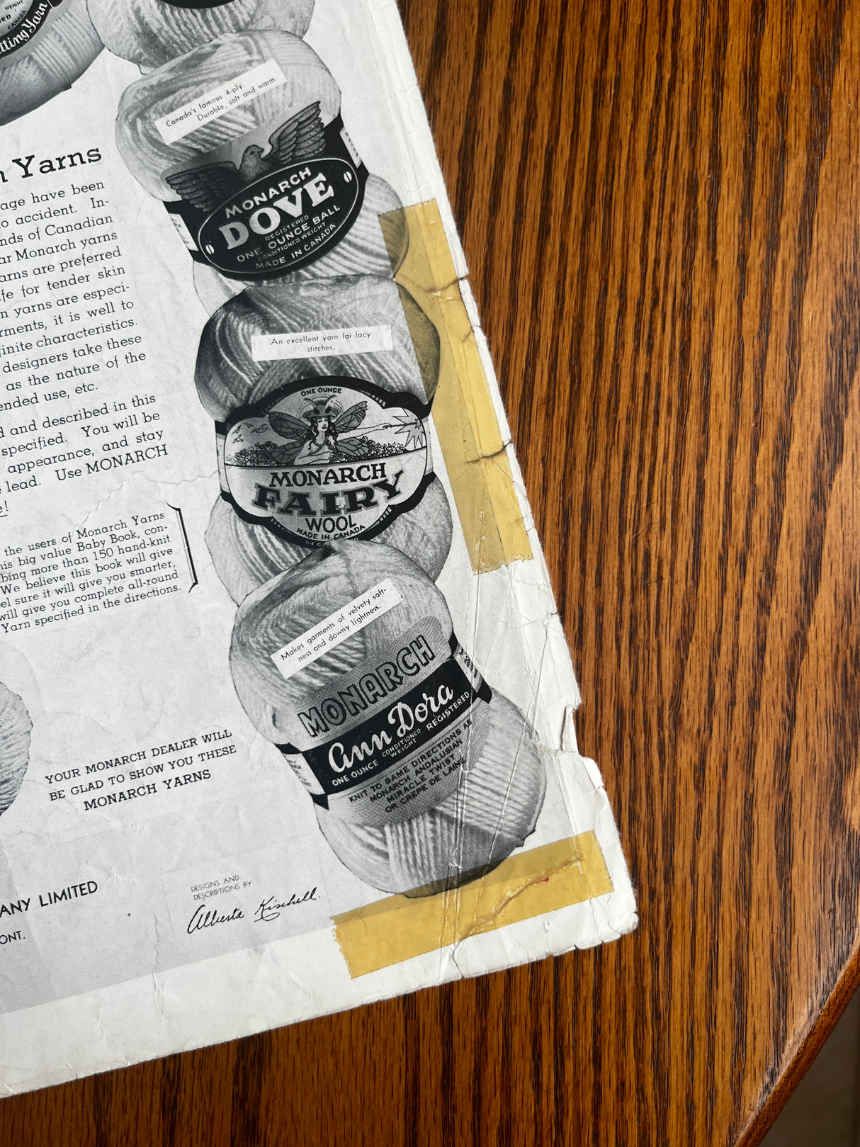 1930's Monarch Baby Knit Pattern Books