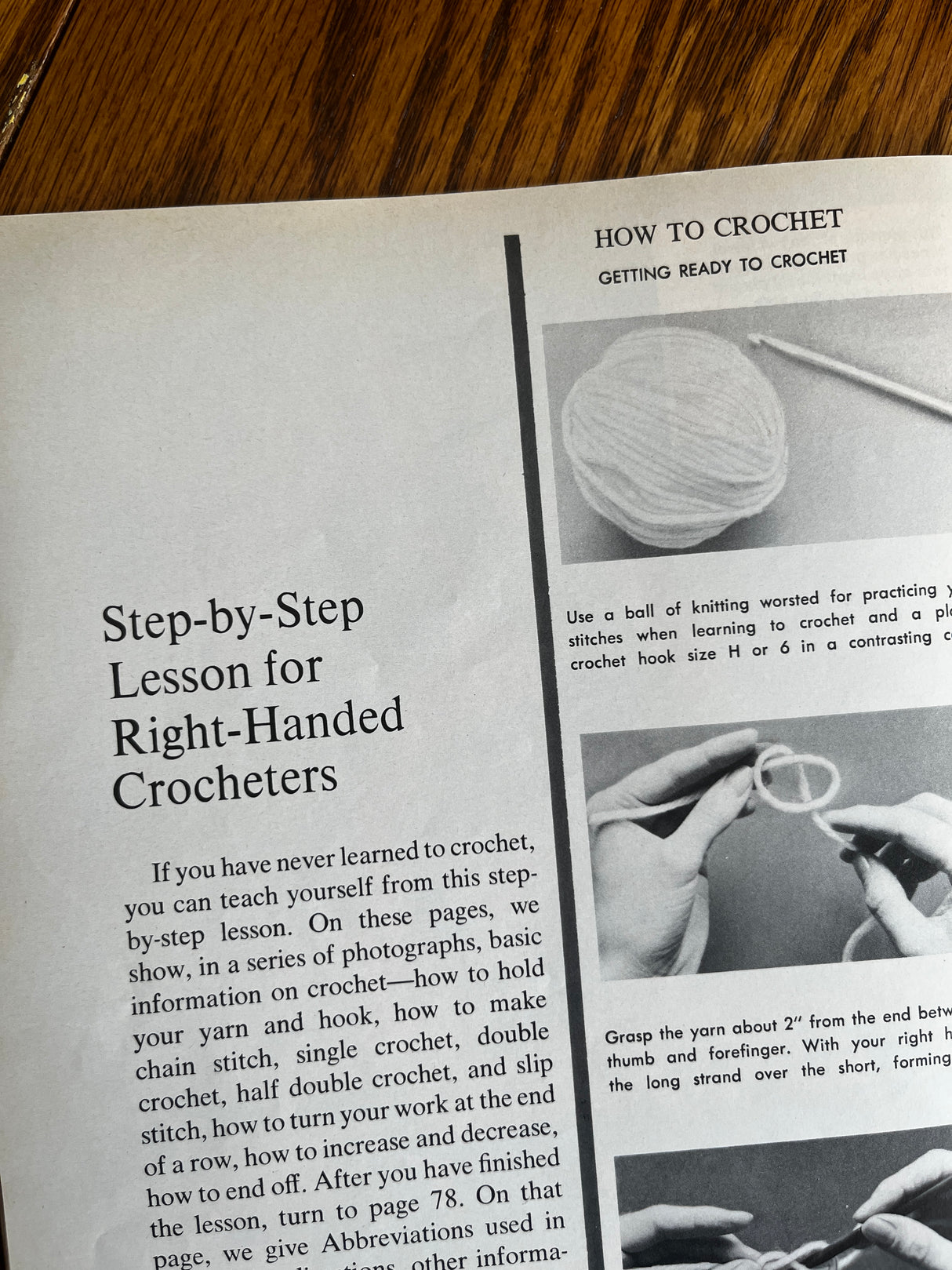 1974 McCall's How-to Crochet It Booklet