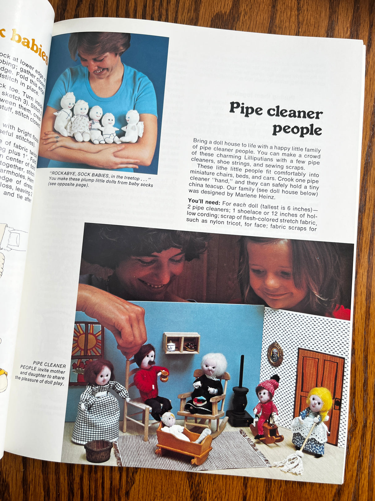 1970’s Sunset Dolls and Soft Toys Pattern Book