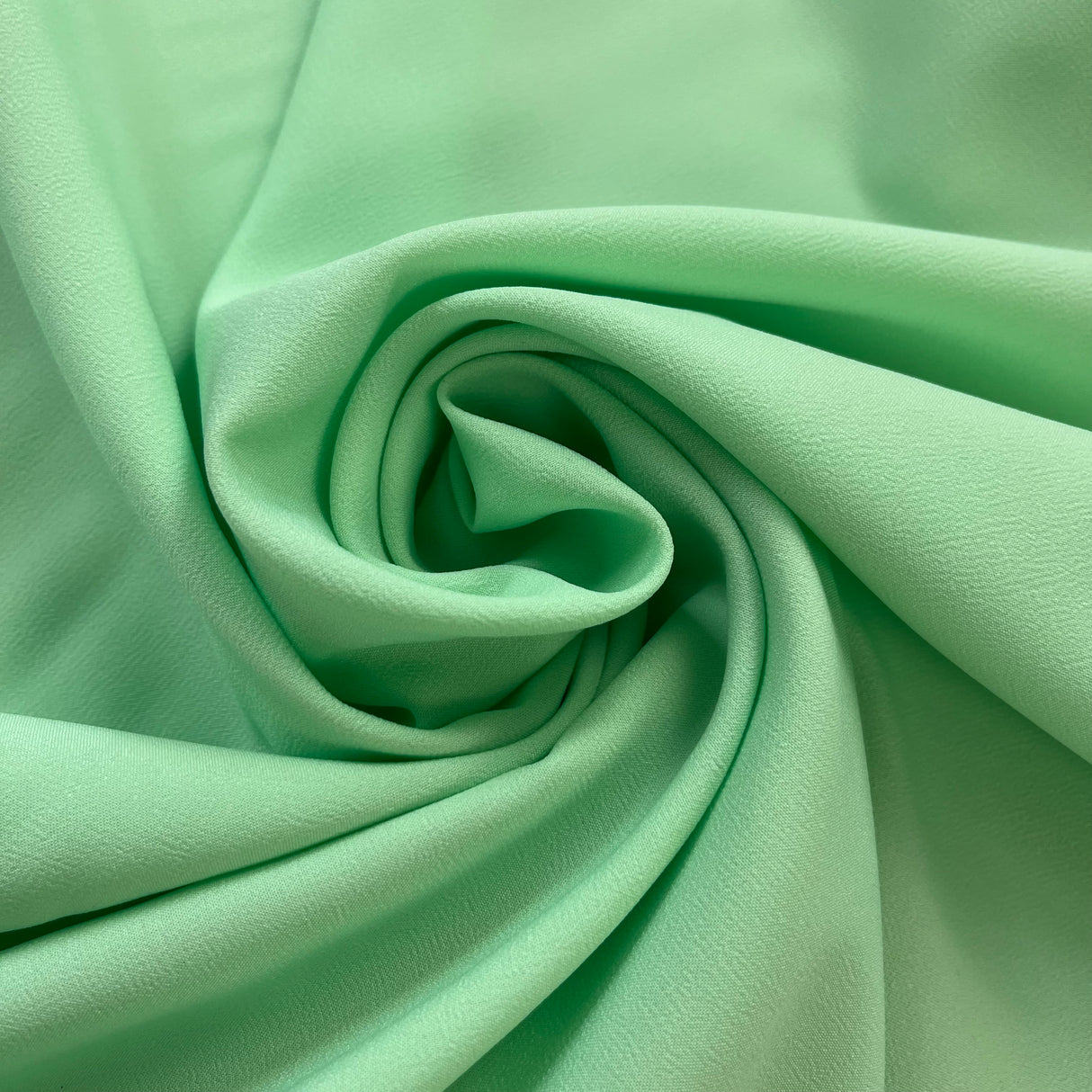 1960’s Burlington Klopman "Polyworld" Ivory Jade Polyester Fabric - BTY (S14)