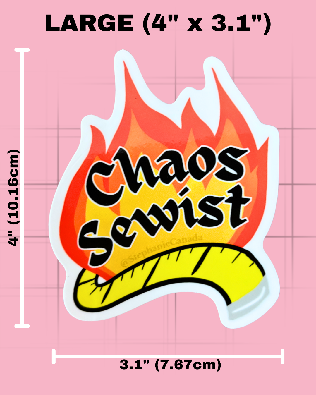 Chaos Sewist Sticker (New)