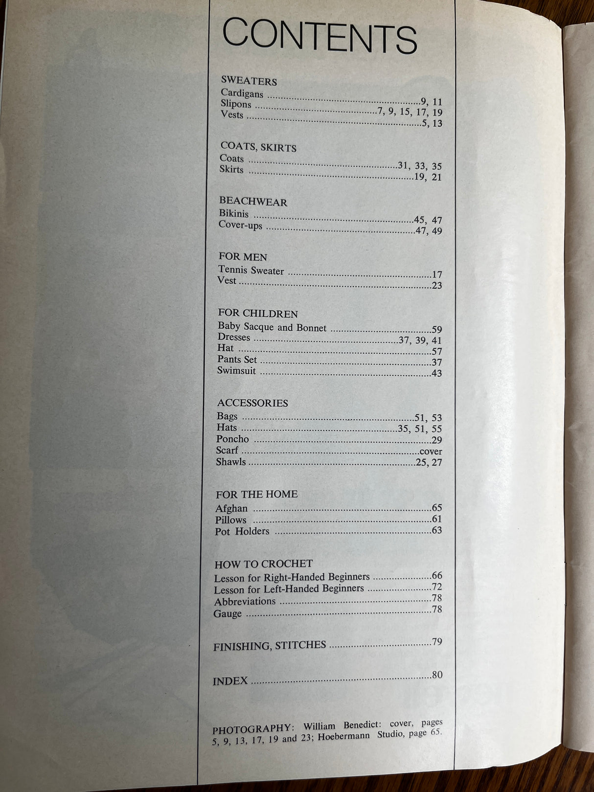 1974 McCall's How-to Crochet It Booklet