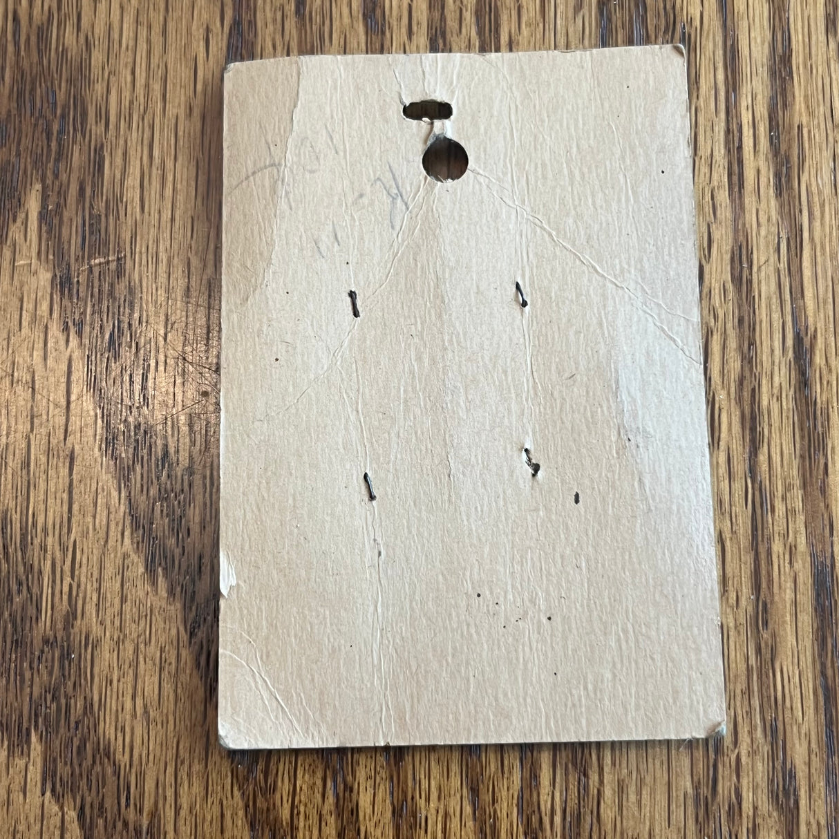 1960’s Buttons by Schwanda Plastic Buttons - Matte Brown - Set of 3 - 7/8” - on card