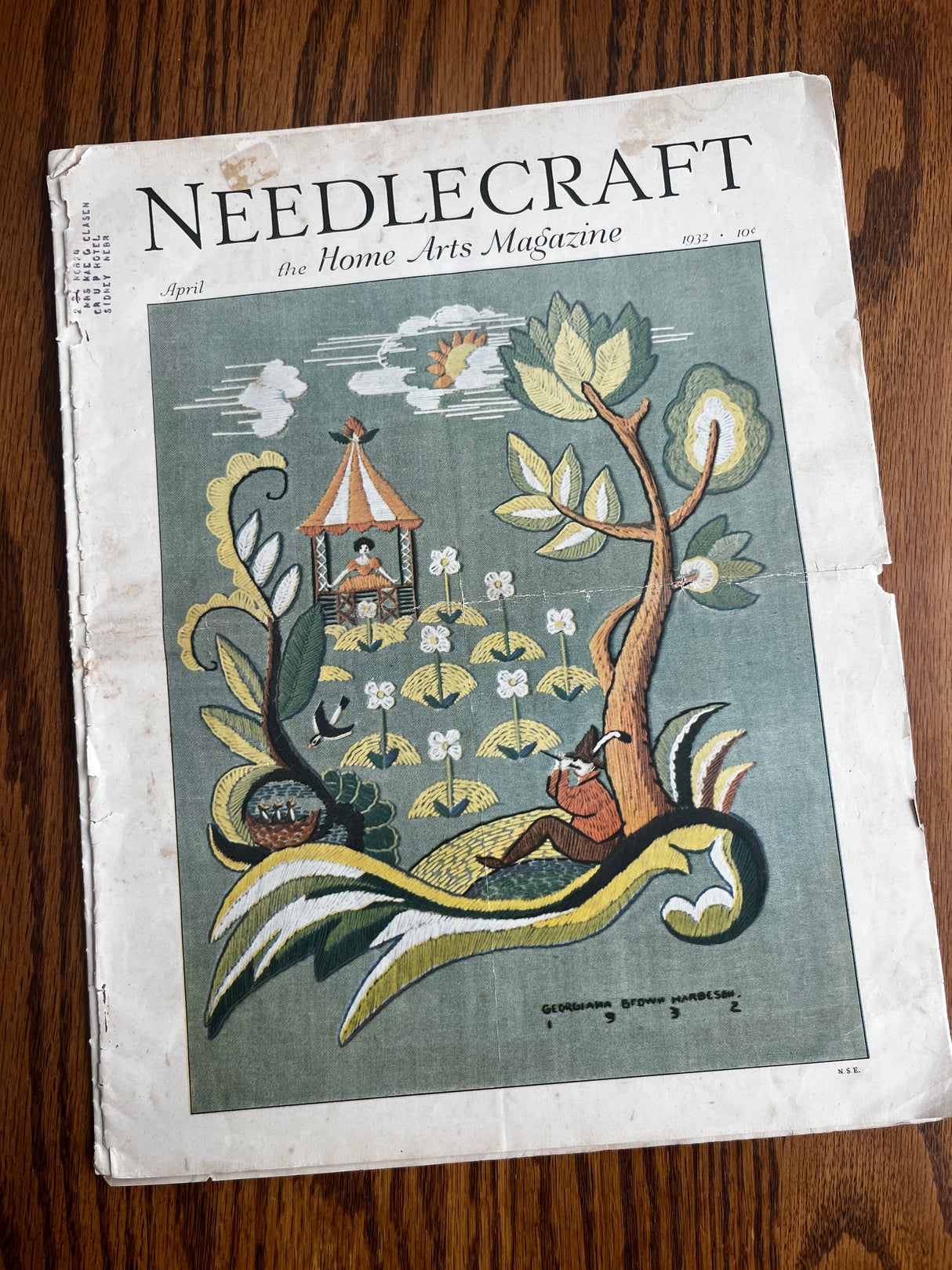 1930's Needlecraft The Home Arts Magazine - April 1932