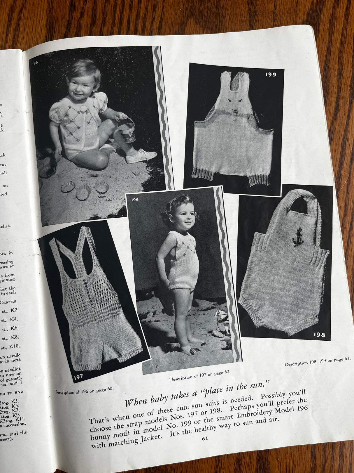 1930's Monarch Baby Knit Pattern Books