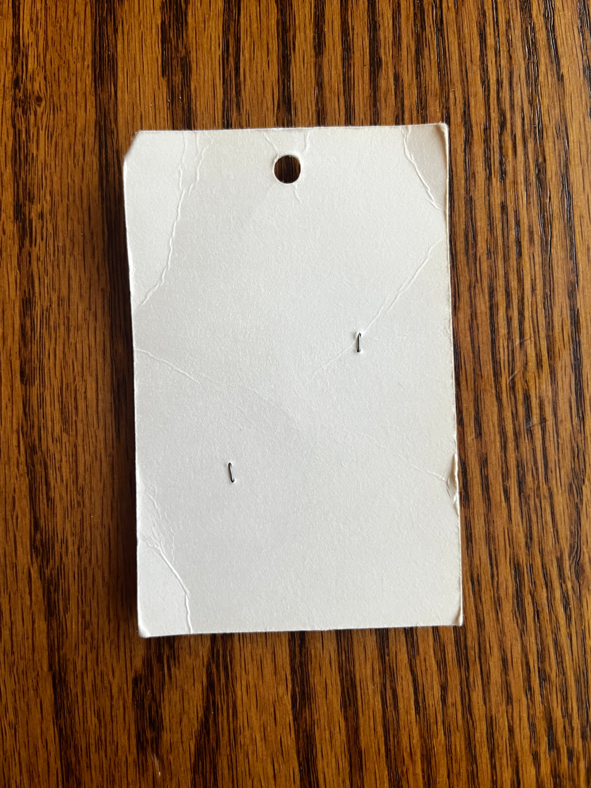 1980’s Lansing Pink Carved Plastic Buttons - Set of 2 - 1 1/8" - on card