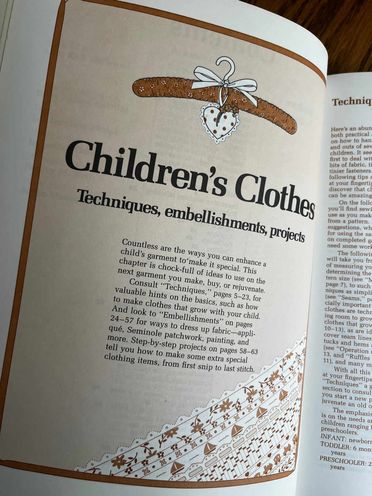 1980’s Sunset Children’s Clothes and Toys Book