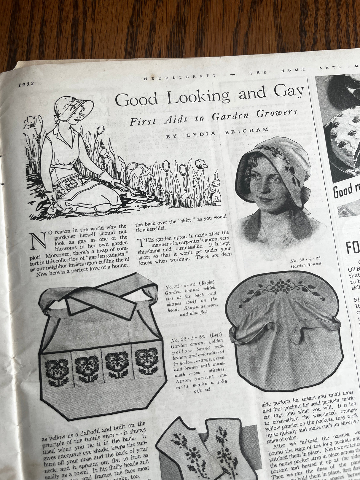 1930's Needlecraft The Home Arts Magazine - April 1932