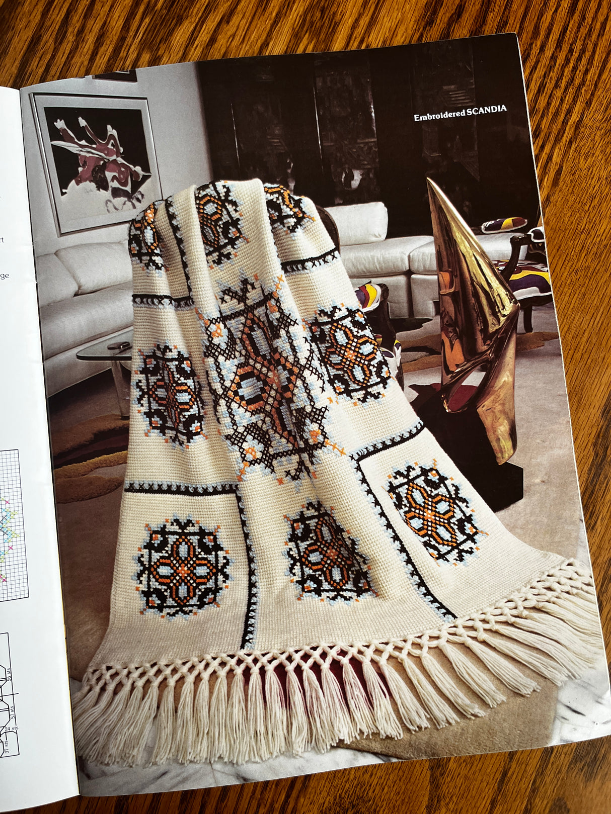 1970's Set of 3 Bedspread and Afghan Books