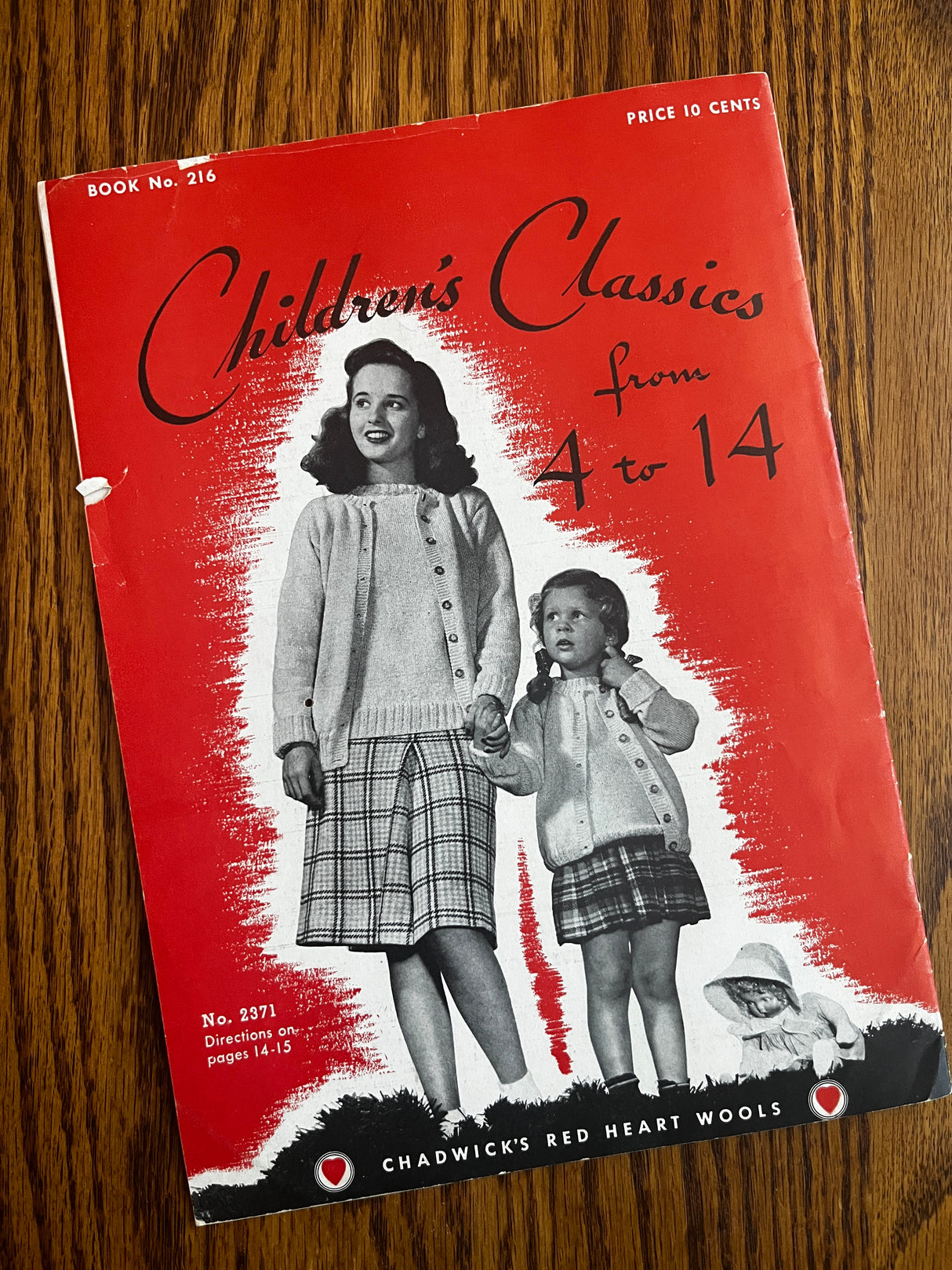 1940's Children’s Classics Knit Pattern Book