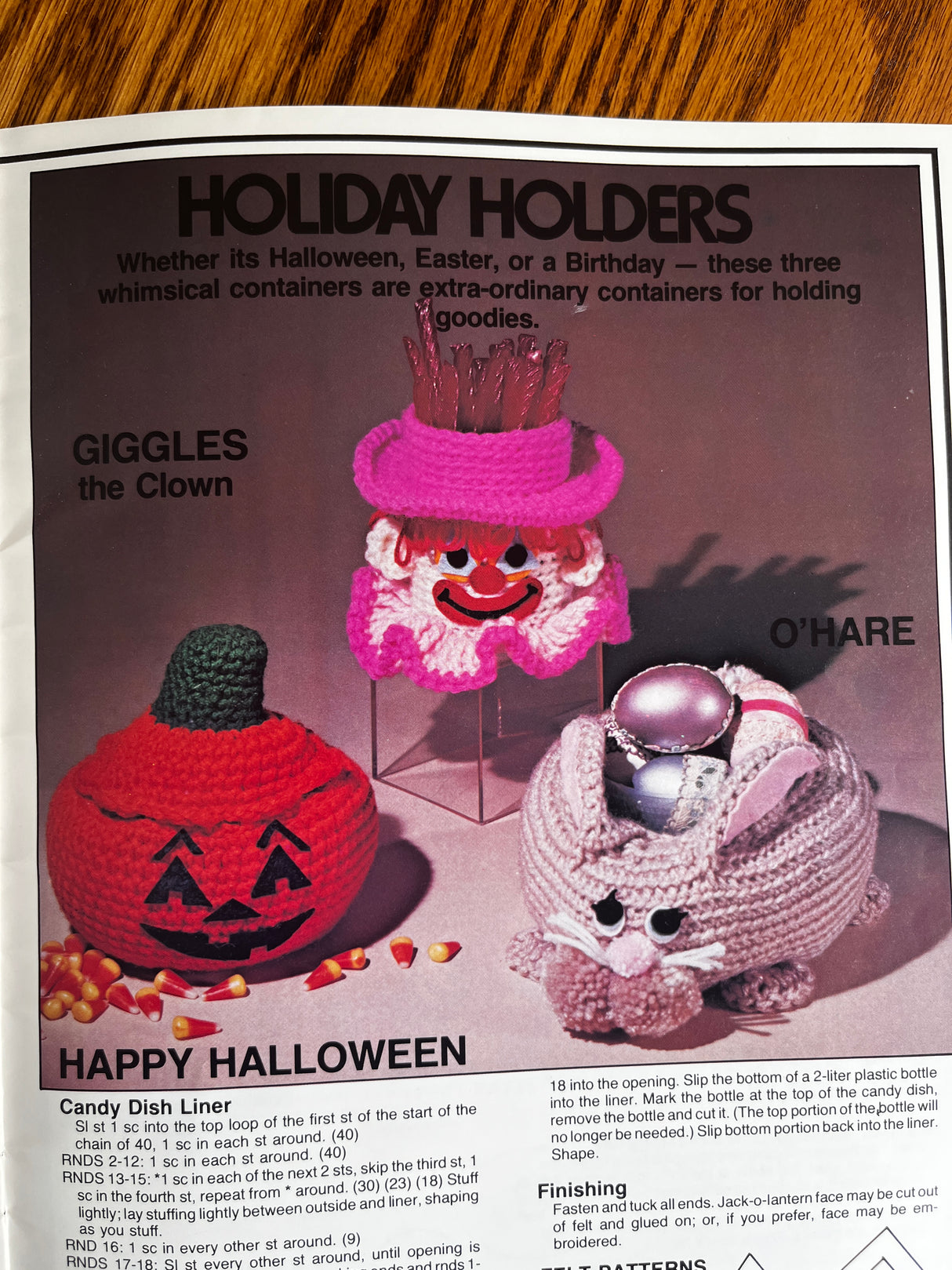 1980’s Crochet Catch-alls Booklet