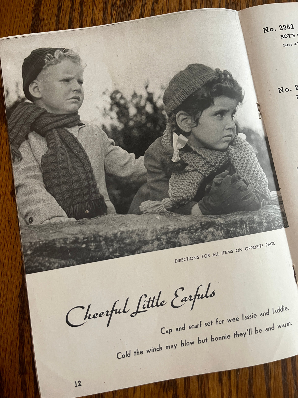 1940's Children’s Classics Knit Pattern Book