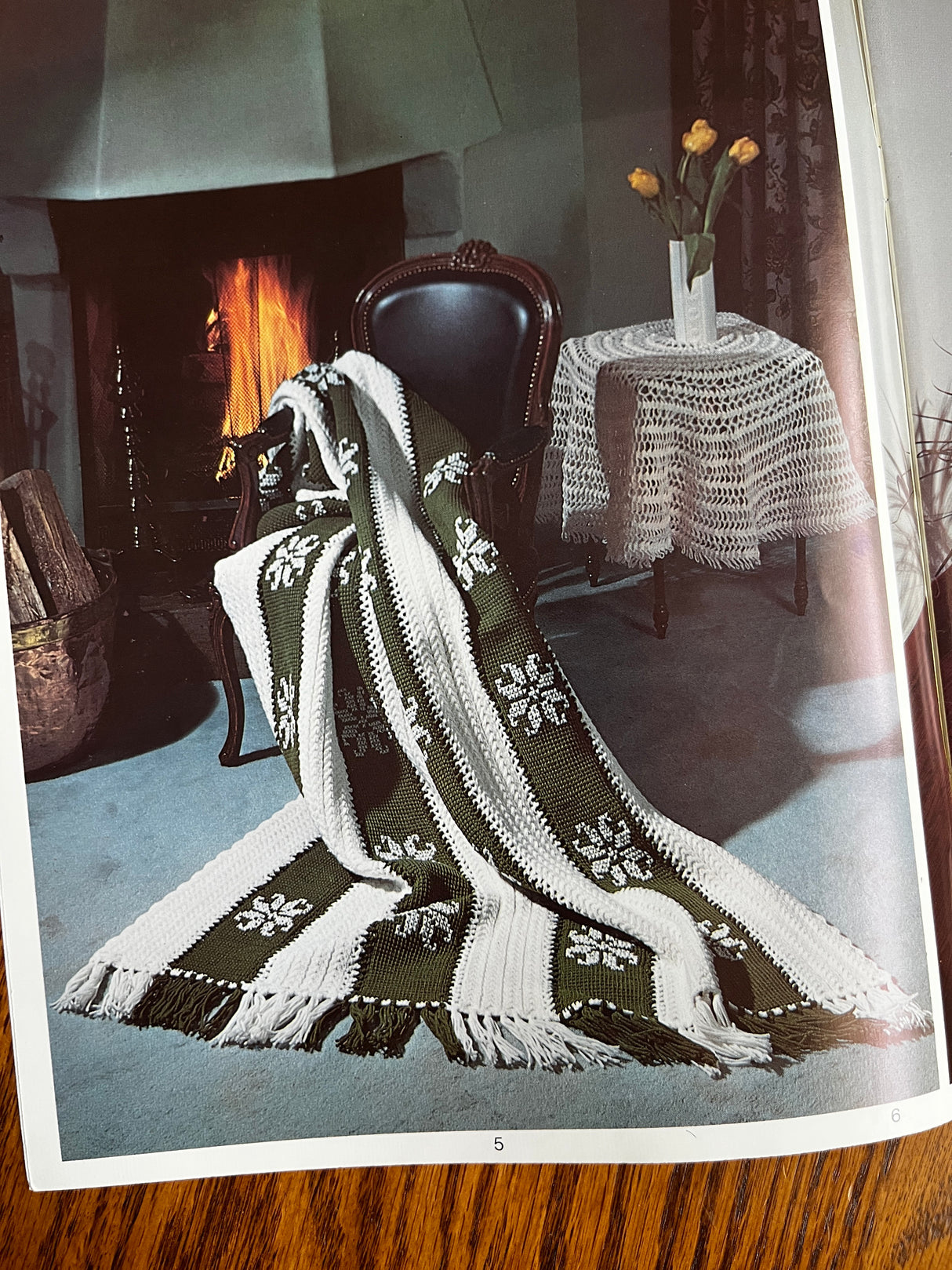 1970's Set of 3 Bedspread and Afghan Books