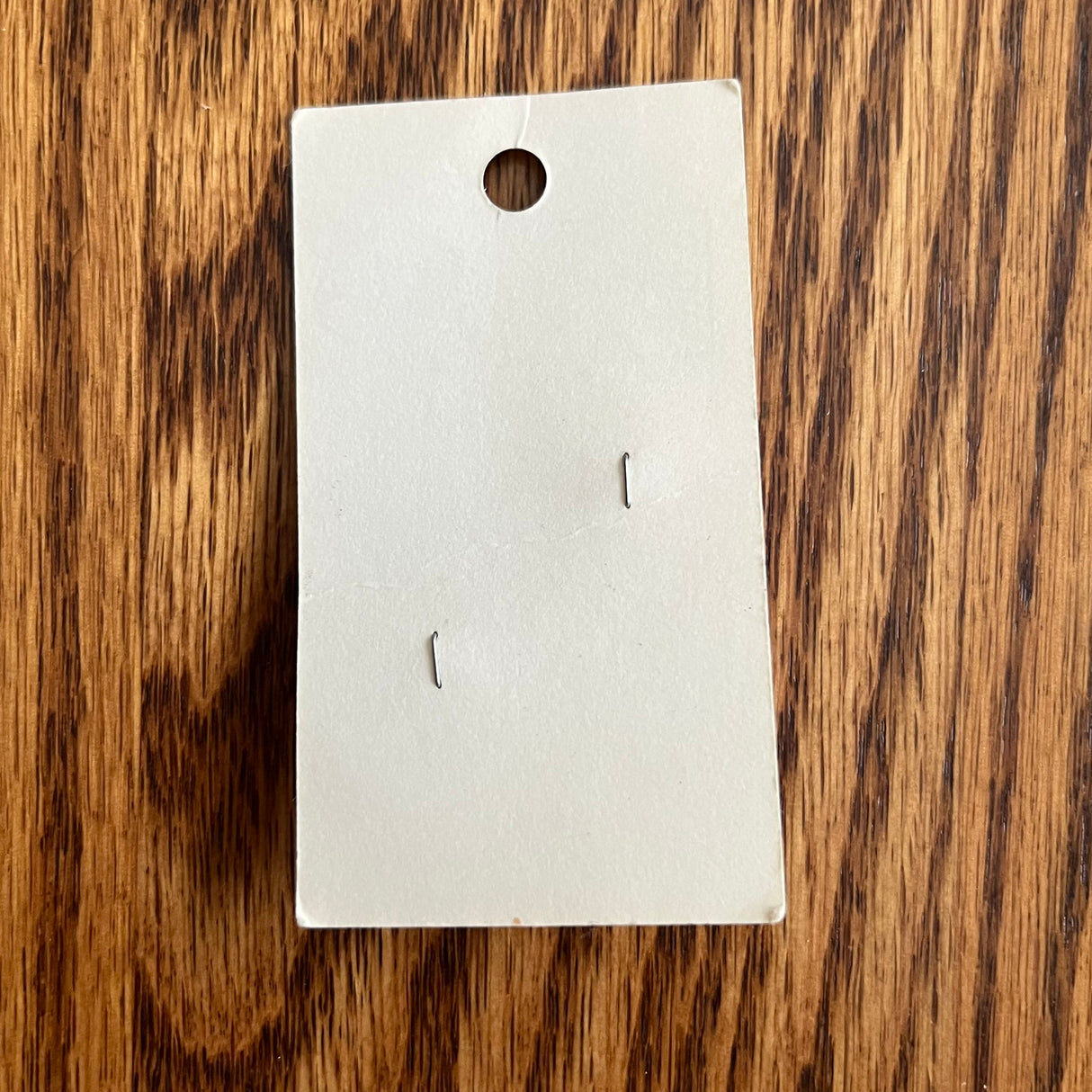 1980’s Piece Goods Shop Red Plastic Shank Buttons - Set of 2 - 7/8" - on card