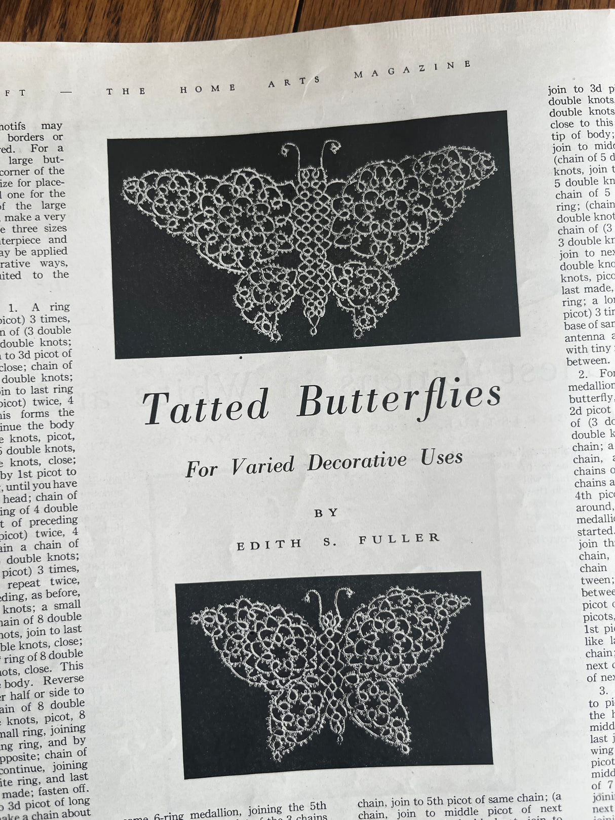 1930's Needlecraft The Home Arts Magazine - Jan. 1934