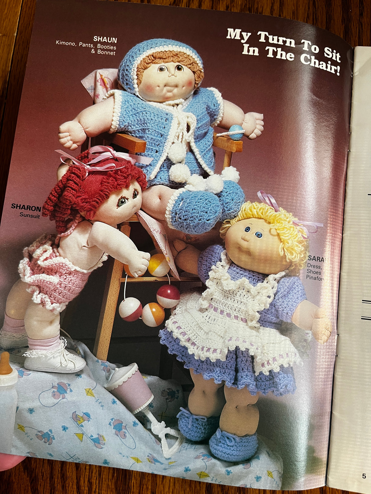 1985 Crocheted Doll Clothes Booklet