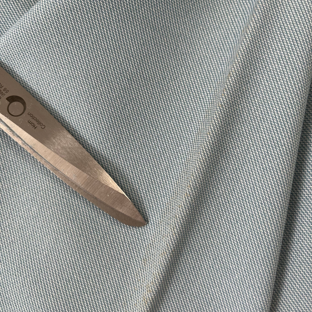 1970's Suraline Denim Fabric - Double Knit Polyester - BTY (K12)