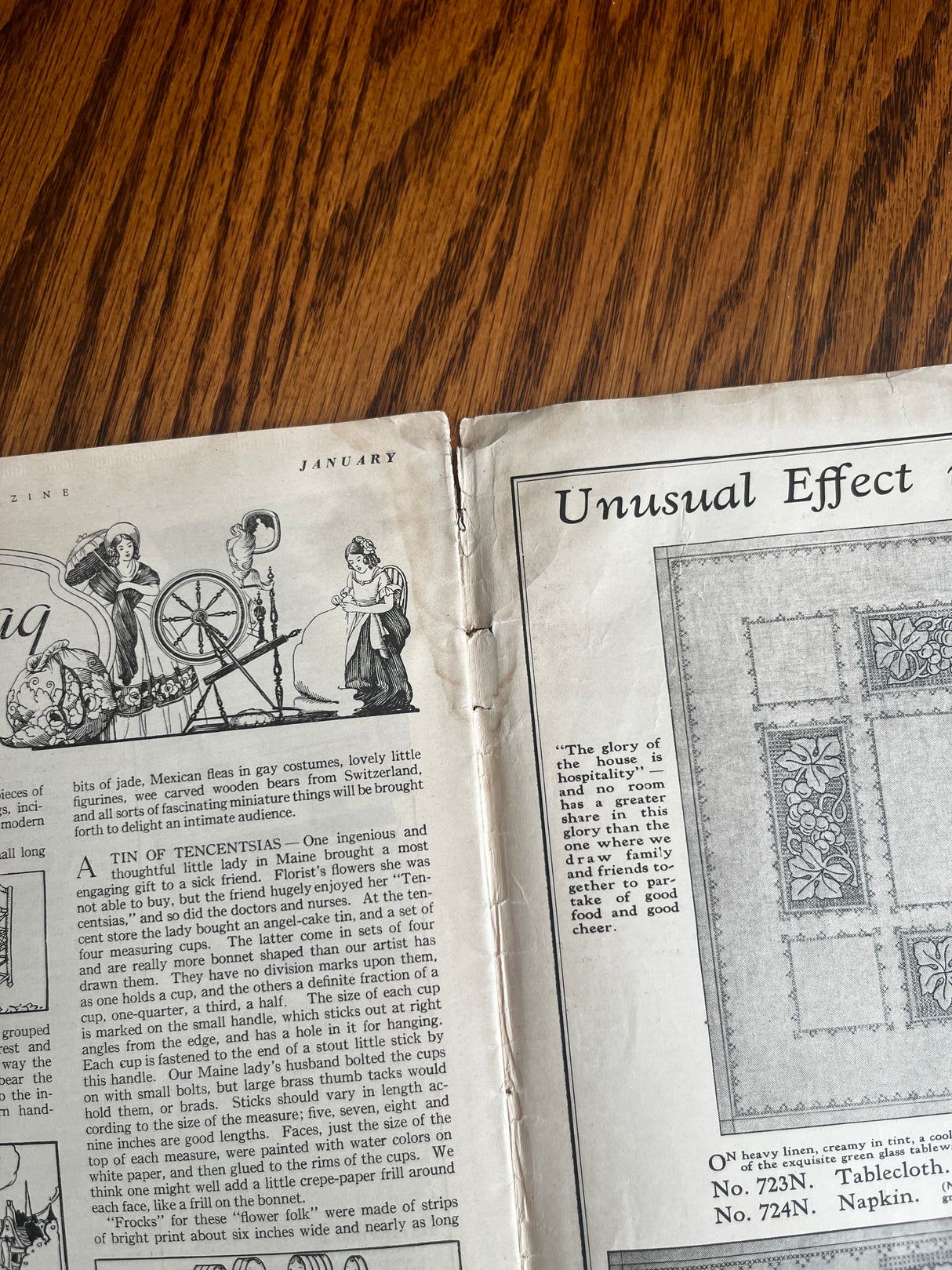 1930's Needlecraft The Home Arts Magazine - Jan. 1934