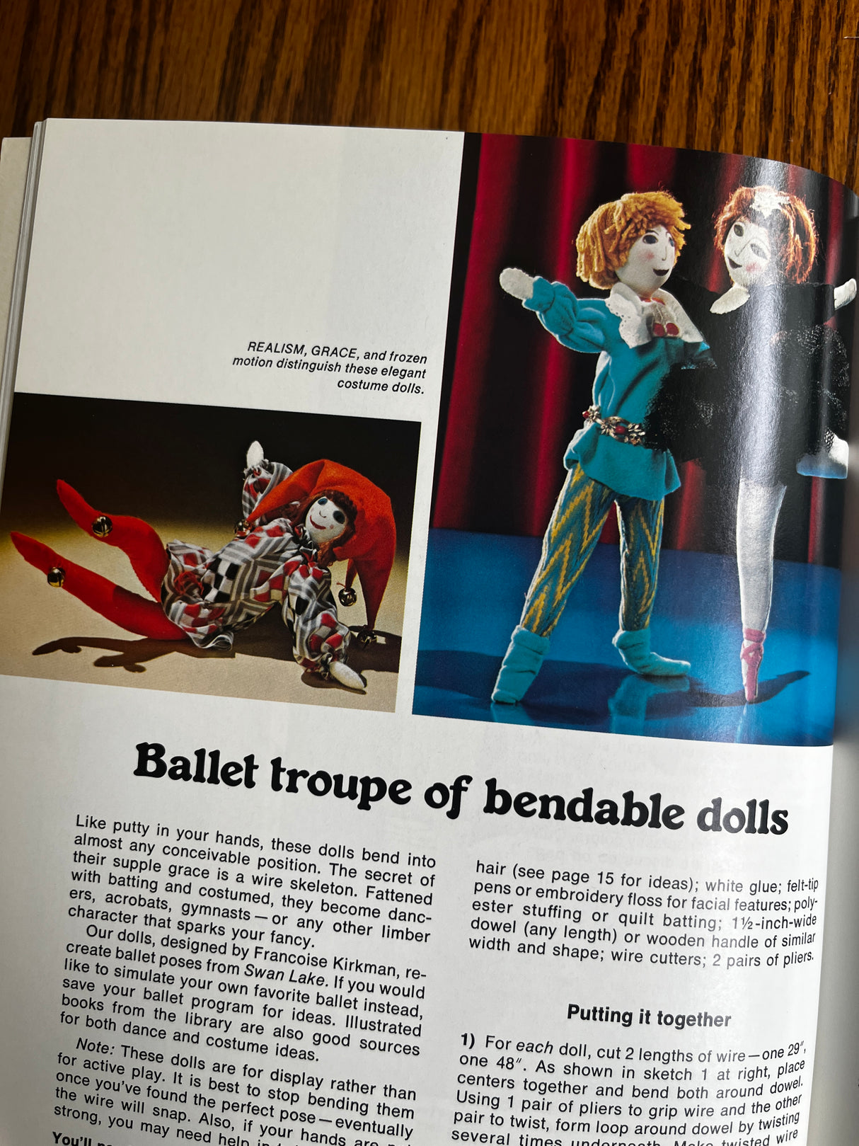 1970’s Sunset Dolls and Soft Toys Pattern Book