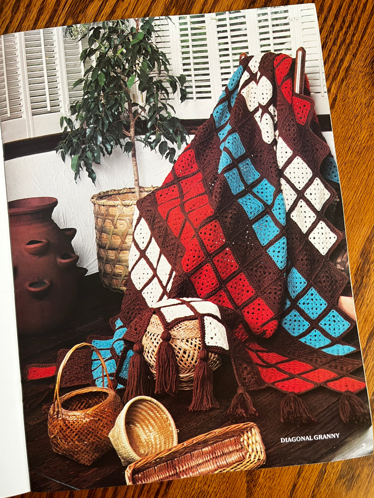 1970's Set of 3 Bedspread and Afghan Books