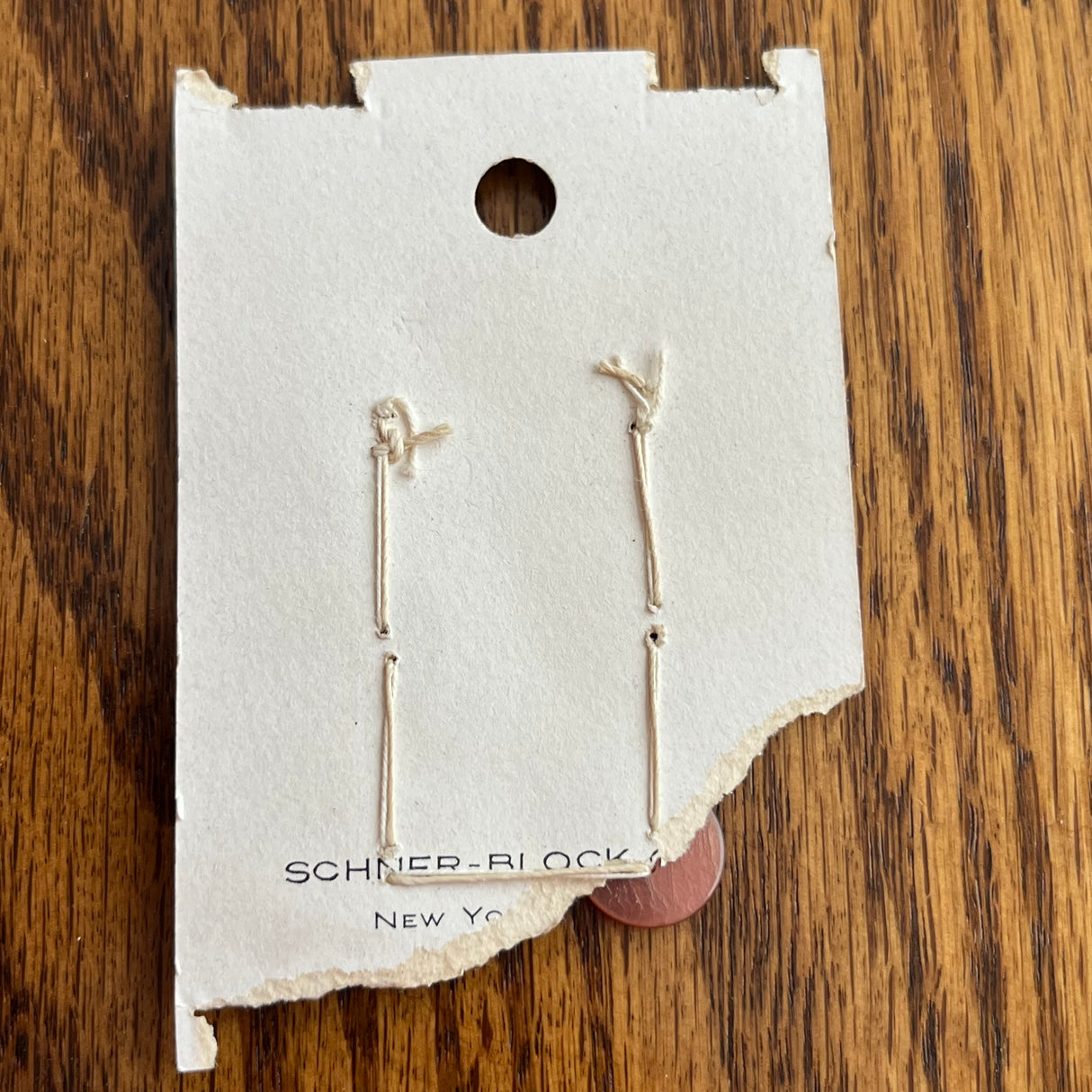 1970’s Exquisit Plastic Buttons - Dark Pink - Set of 6 - 5/8” - on card