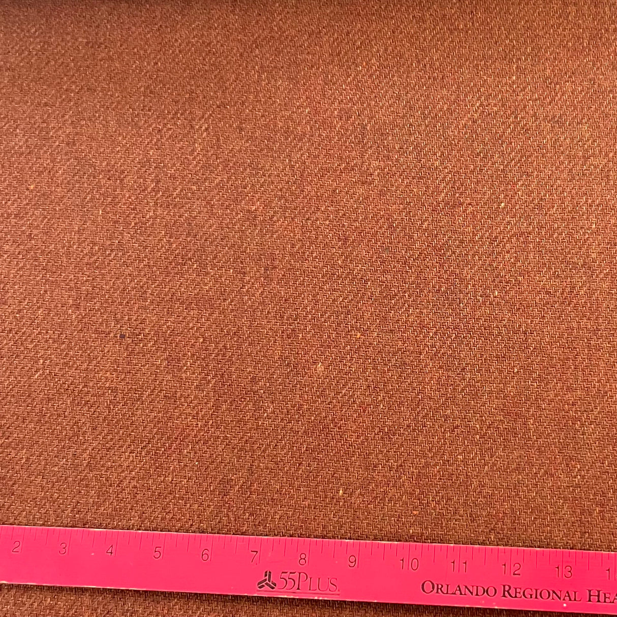 1970’s Bentex Brown Acrylic Bonded Fabric - BTY (J4)