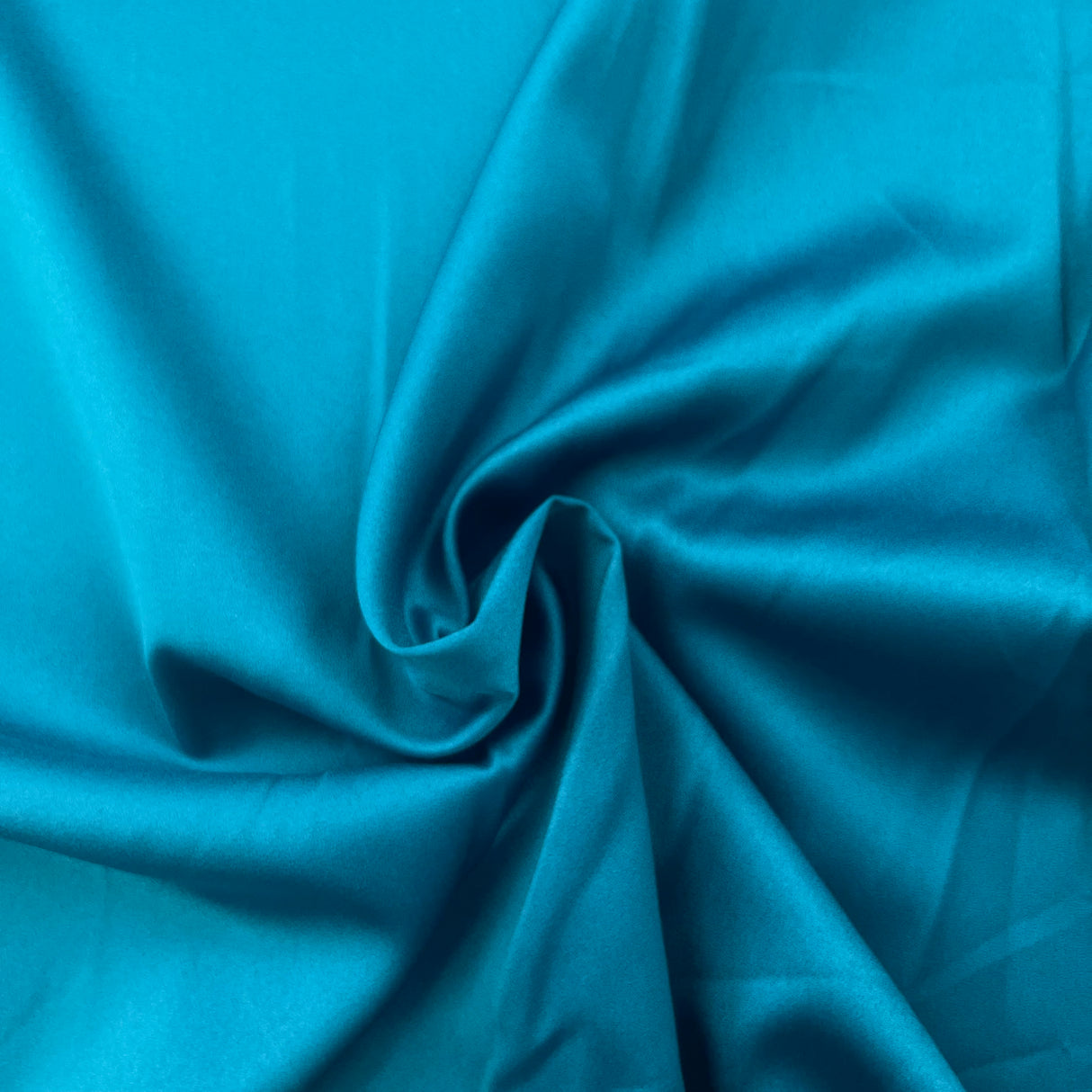 1970’s Klopman Satinessa Dusty Teal Fabric-BTY (S39)