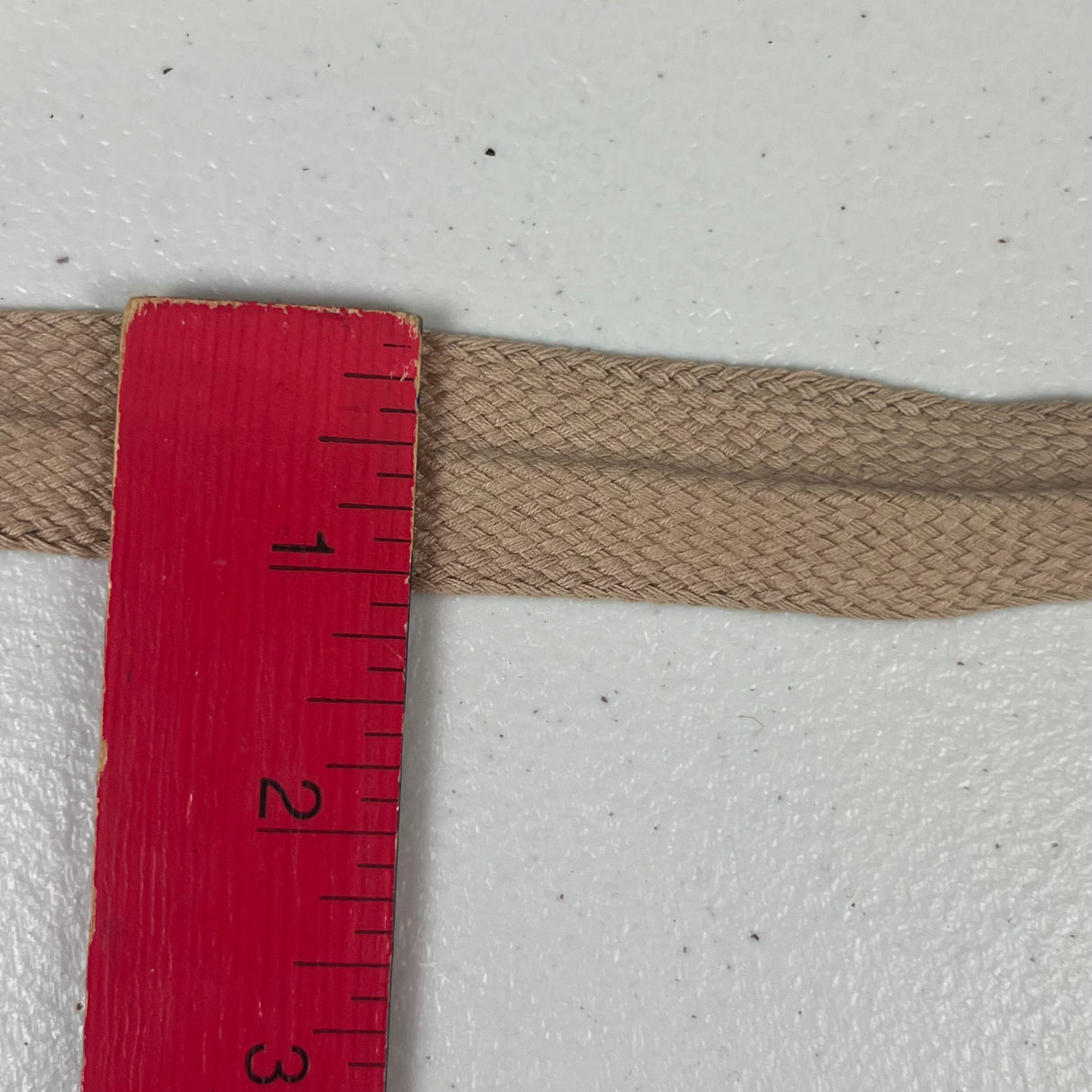 1970’s Light Brown Knit Binding - Cotton - BTY