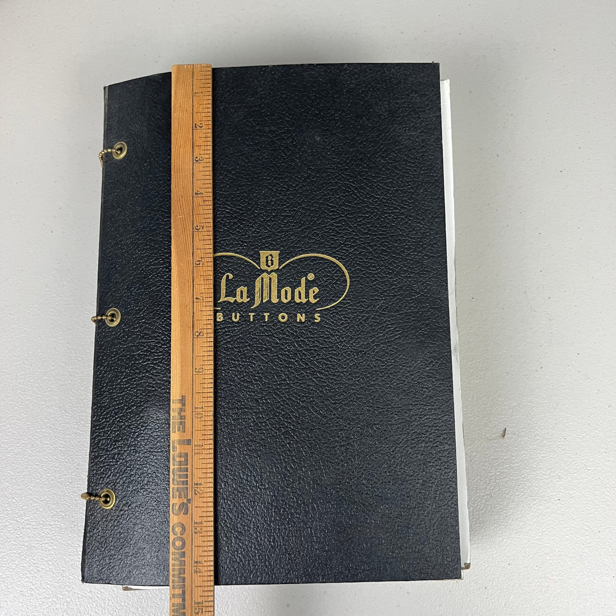 1960's La Mode Button Salesman Book - Full
