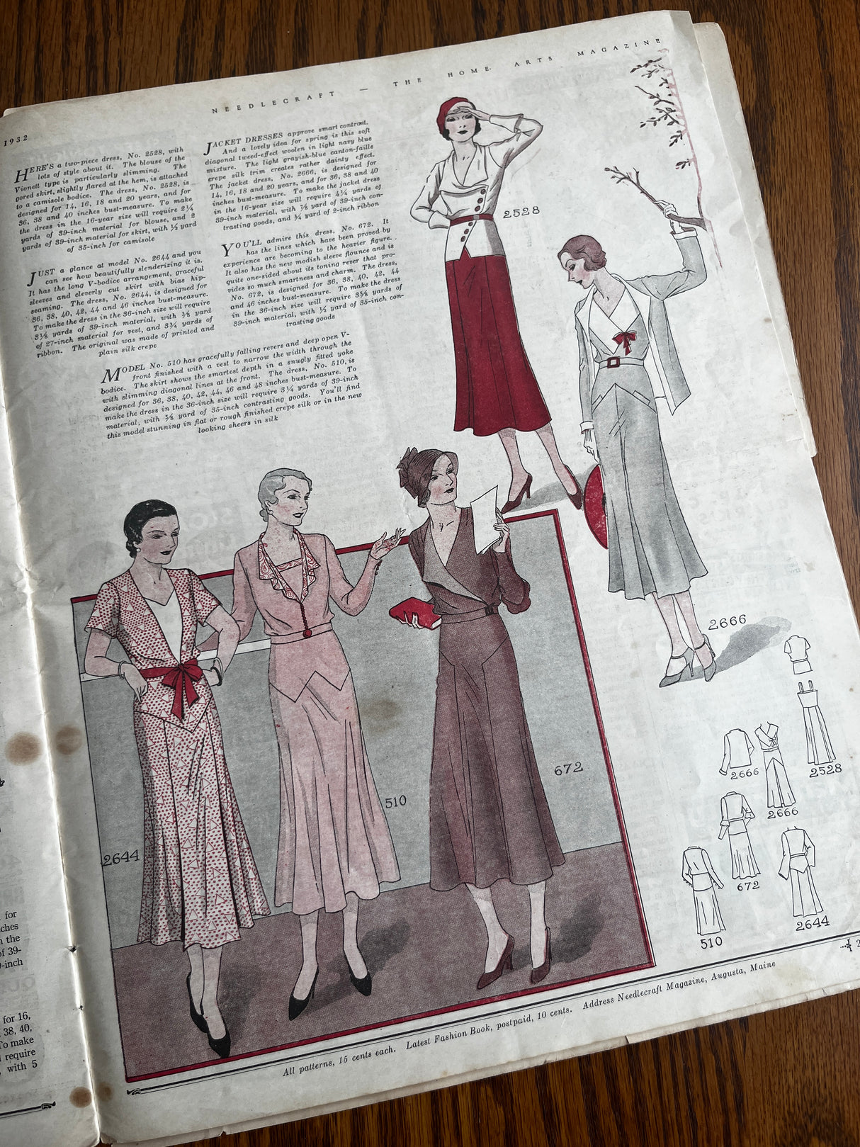 1930's Needlecraft The Home Arts Magazine - April 1932