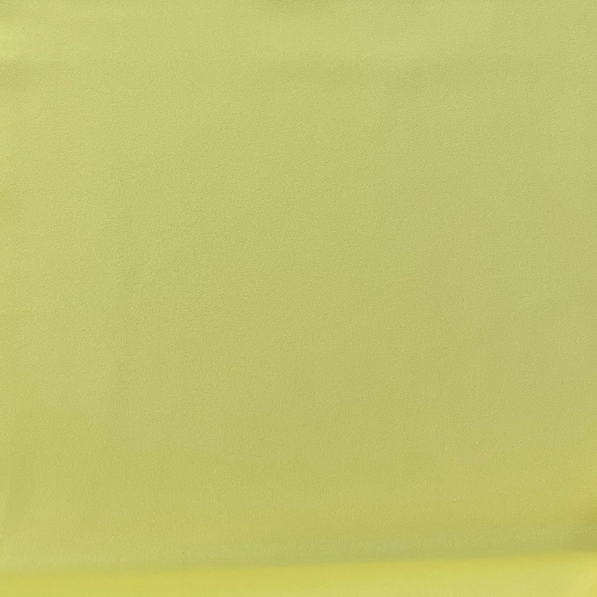 1970’s Bright Yellow Polyester Woven Fabric (X7)