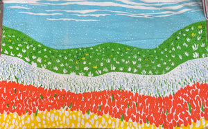 1970’s Field of Flower Print Pillowcases - Set of 3
